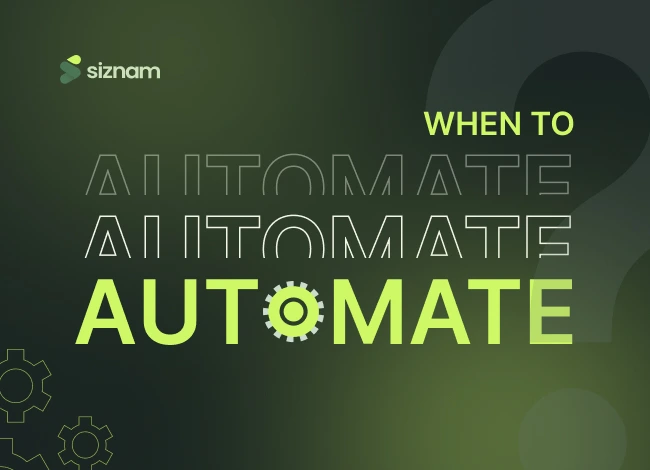 When to Automate and when not automate testing