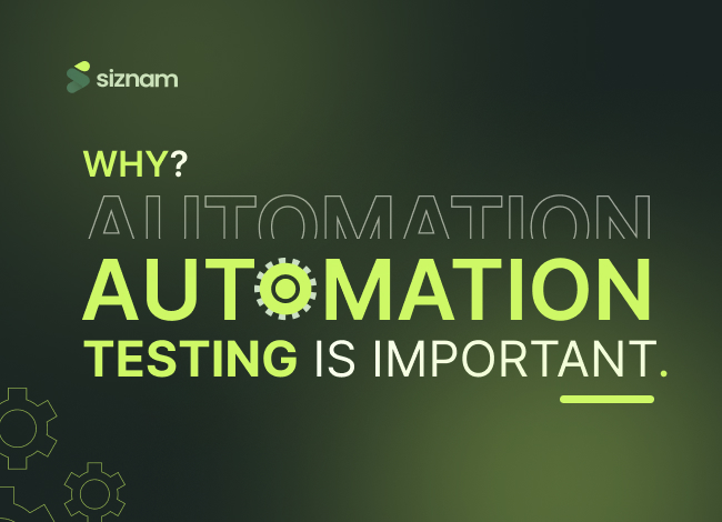 why automation testing is improtant