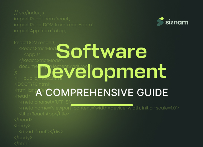 Software development comprehensive guide