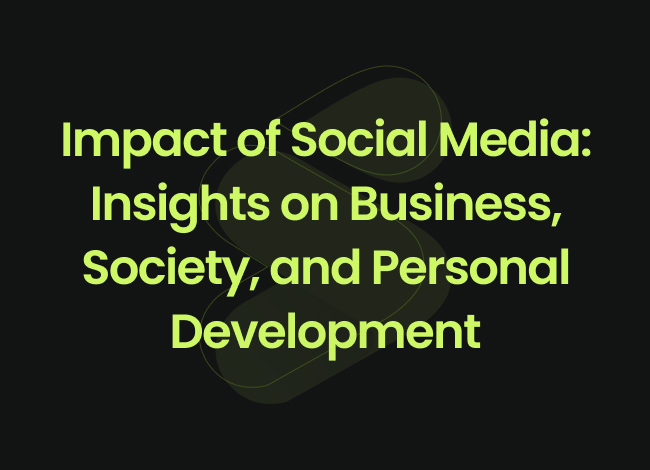 Social Media’s Positive Impact