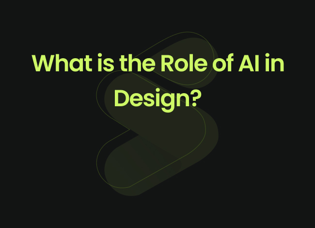 role of AI in design