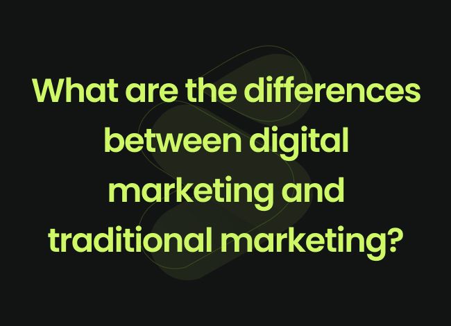 Digital and Traditional Marketing