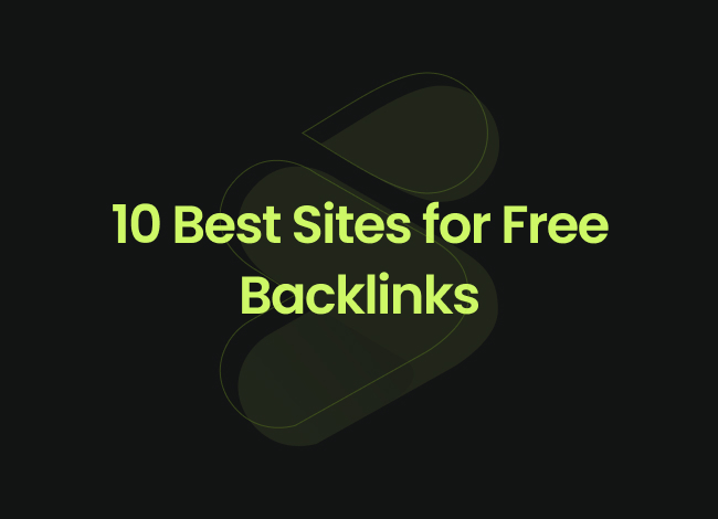 sites for free backlinks