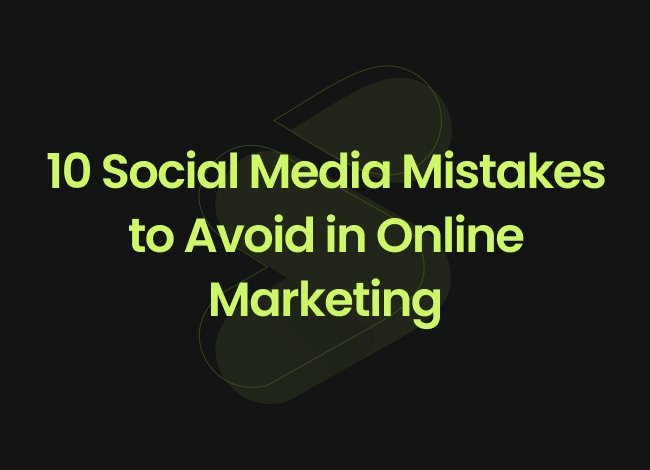 Social Media Mistakes